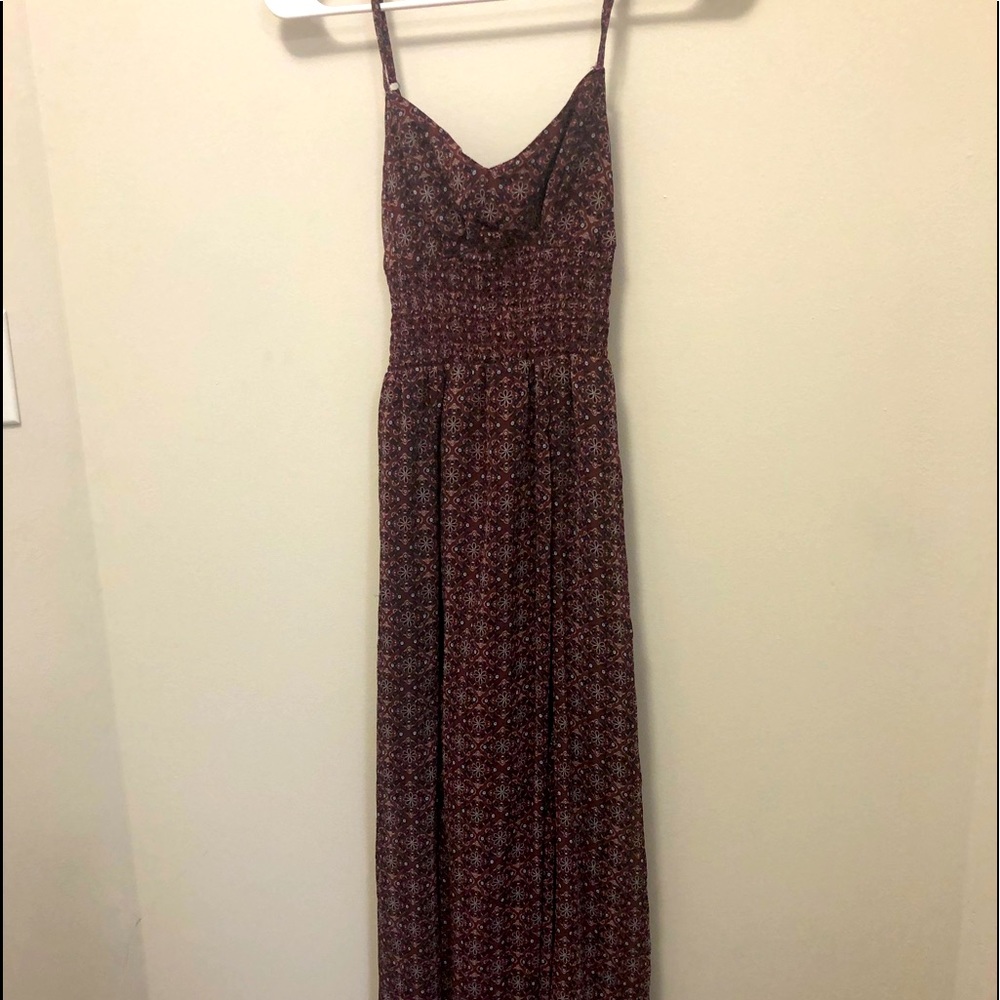 Purple Spaghetti Strap Maxi